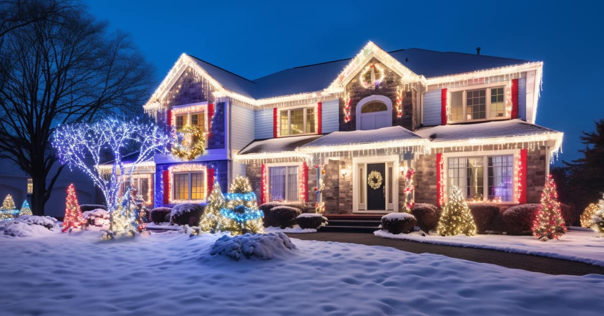 Christmas Lights: Installation, Take Down and Storage